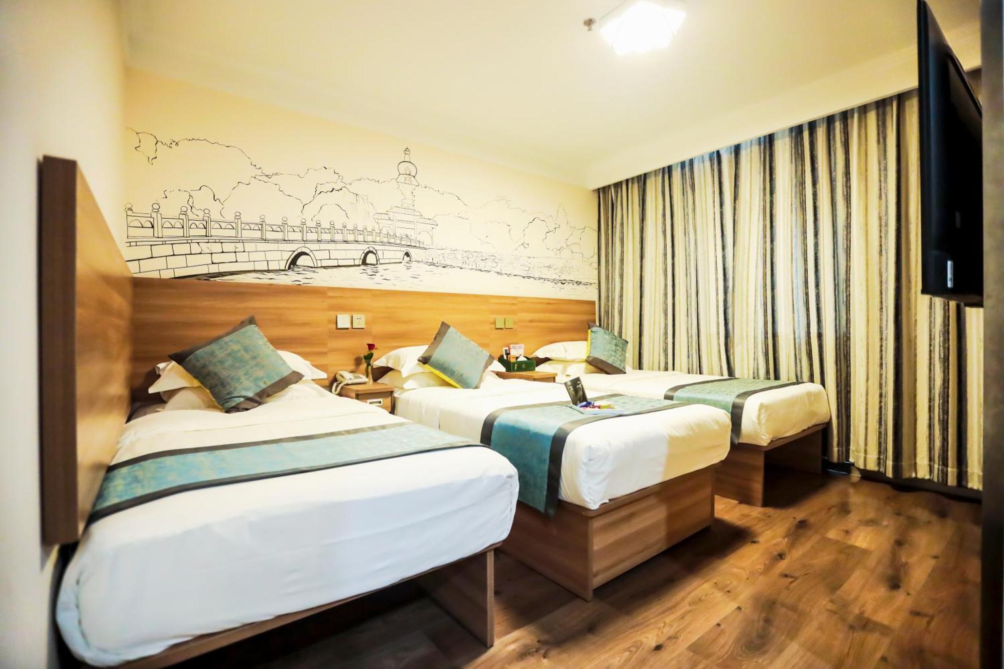 Zhong An Hotel Beijing Former Residence Of Journalist Edgar Snow -Free Laundry Service,Free Freshly Ground Coffee,Provide Tourism And Ticketing Service ,English Service ,Near Tian'Anmen Forbidden City,Wangfujing Walking Street מראה חיצוני תמונה
